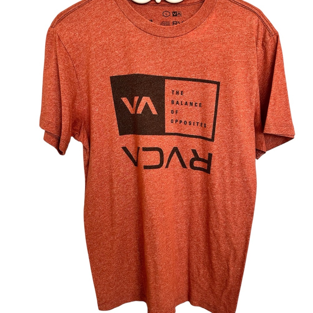 RVCA Men's Large Orange TShirt